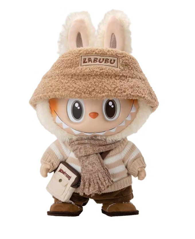 Pop Mart Labubu The Monsters Dress Be Latte Vinyl Plush Doll